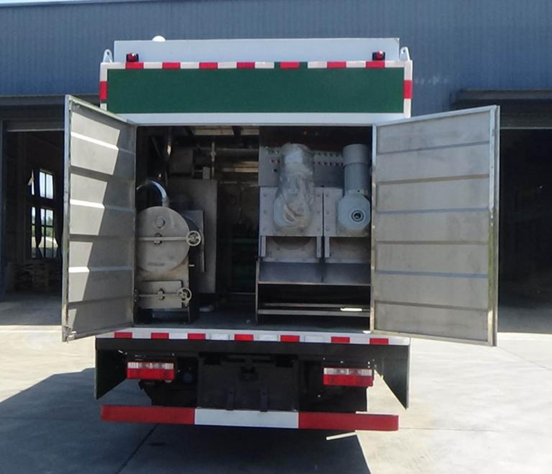 EQ5127TWJTACPHEV型插电式混合动力吸污净化车